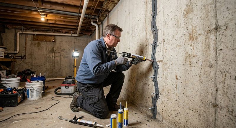 Basement Crack Repair in Citrus County, FL