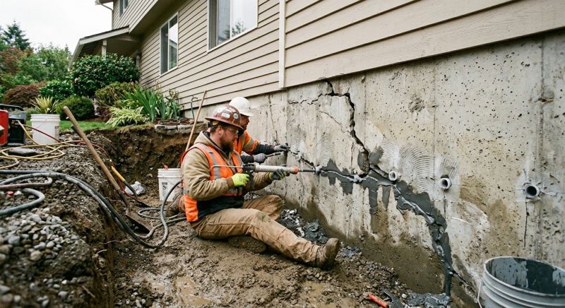 Cracked Foundation Repair in Homosassa, FL