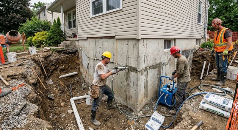 Cracked Foundation Repair in Citrus County, FL