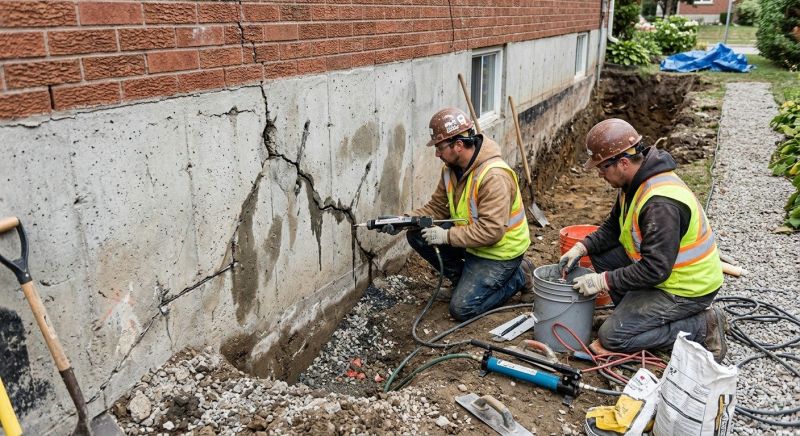 Cracked Foundation Repair in Morriston, FL