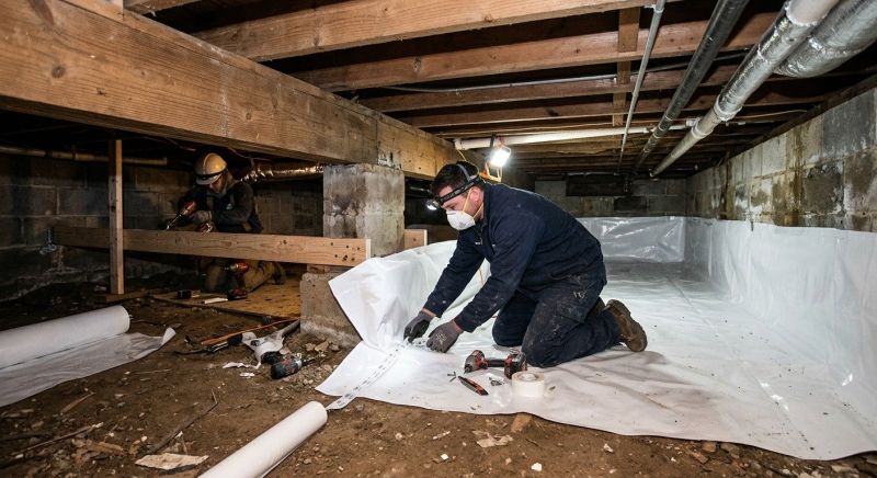 Crawl Space Leveling in Citrus County, FL