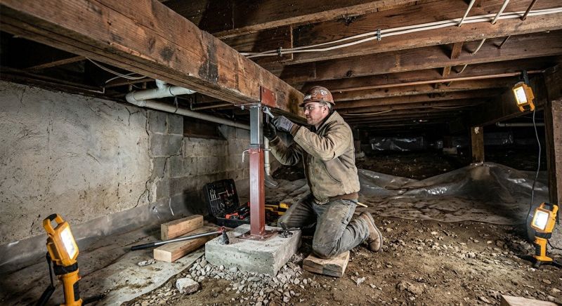 Crawlspace Foundation Repair in Inverness, FL