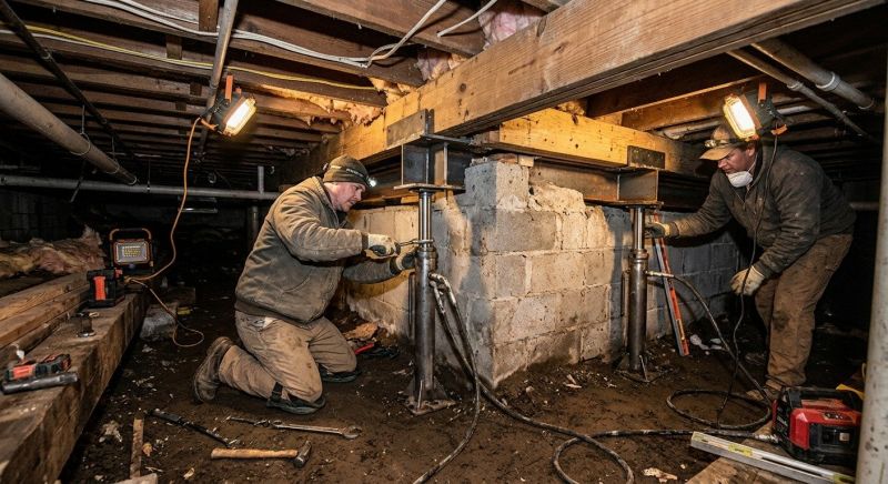 Crawlspace Foundation Repair in Summerfield, FL