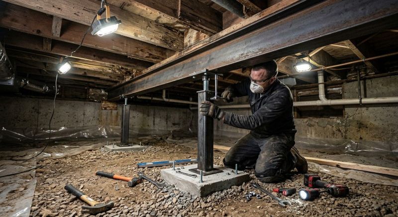 Crawlspace Structural Repair in Citrus County, FL