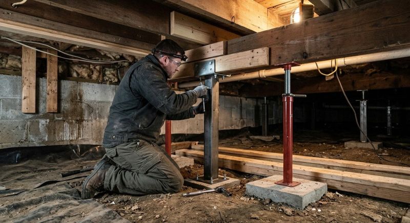 Crawlspace Structural Repair in Citrus County, FL