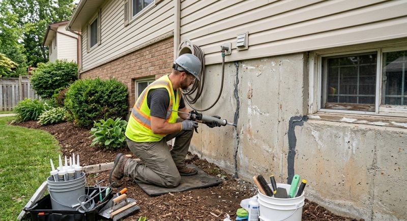 Foundation Crack Sealing in Citrus County, FL