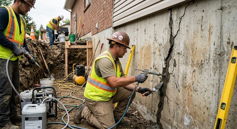Foundation Cracks Repair in Citrus County, FL