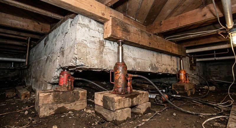Foundation Jacking in Crystal River, FL