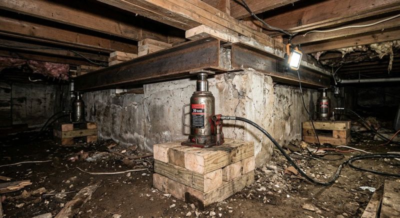 Foundation Jacking in Crystal River, FL