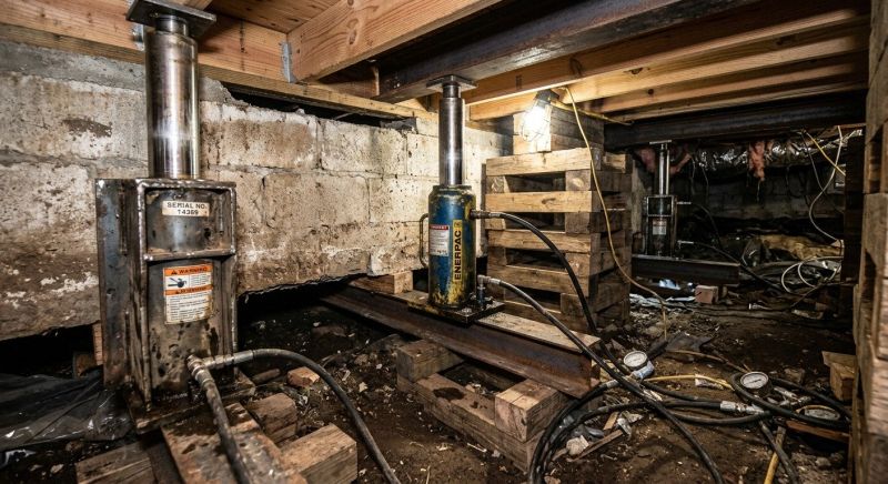 Foundation Jacking in Lecanto, FL