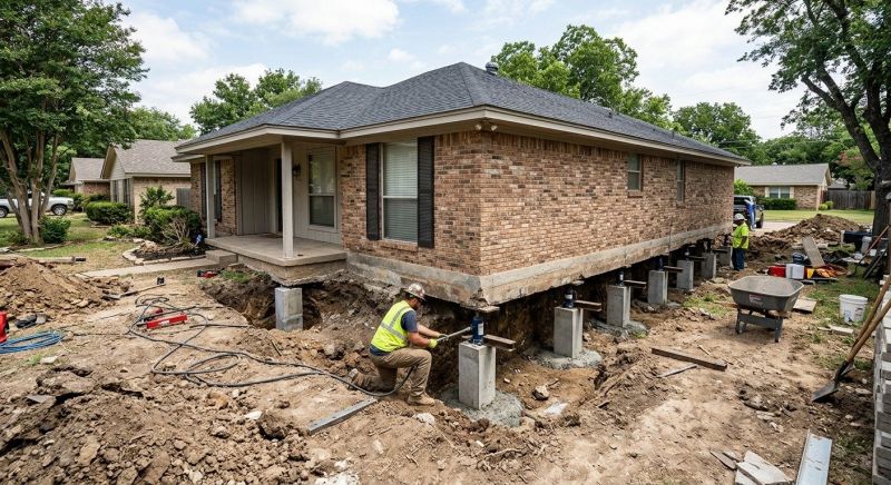Foundation Pier Leveling in Citrus County, FL