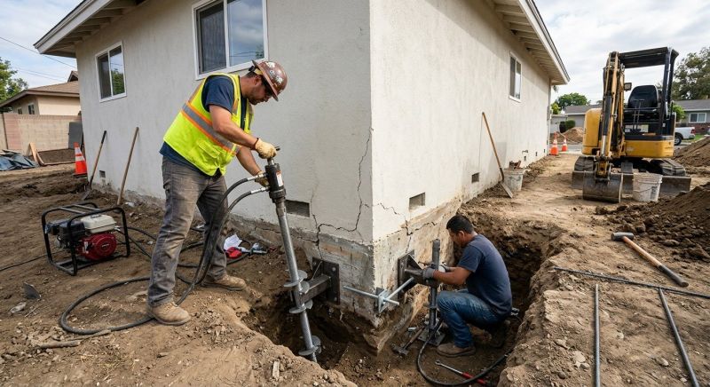 Foundation Stabilizing in Morriston, FL