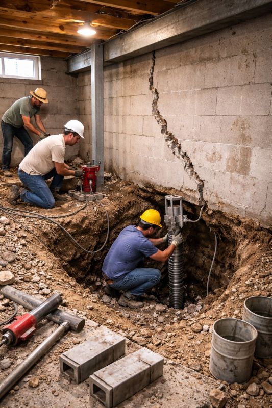 Foundation Structural Repair in Beverly Hills, FL