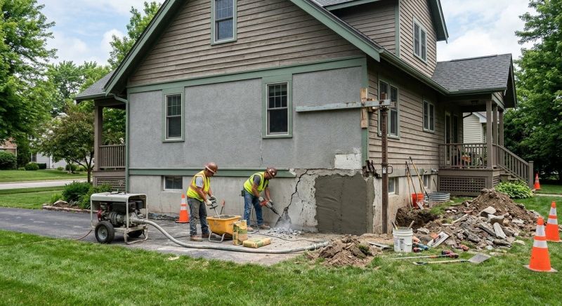 Foundation Repair detail