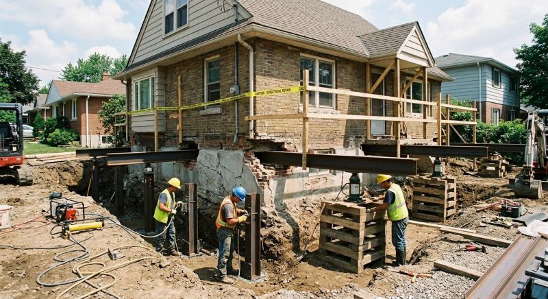 House Foundation Repair in Morriston, FL