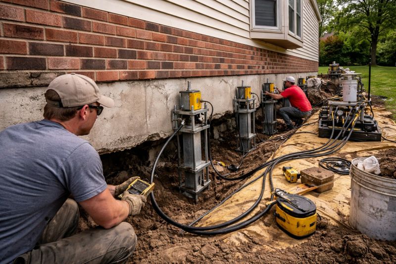 Settling Foundation Service in Morriston, FL