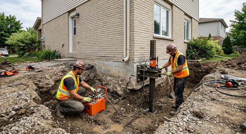 Sinking Foundation Lifting in Citrus County, FL