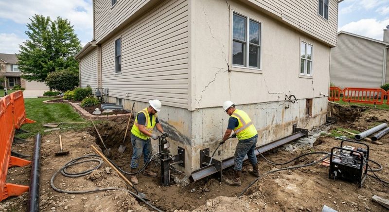 Sinking Foundation Repair in Dunnellon, FL