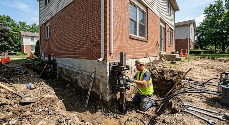 Sinking Foundation Repair in Floral City, FL