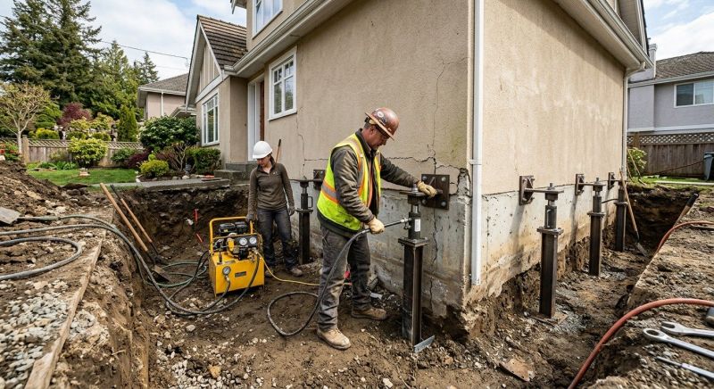 Sinking Foundation Repair in Citrus County, FL