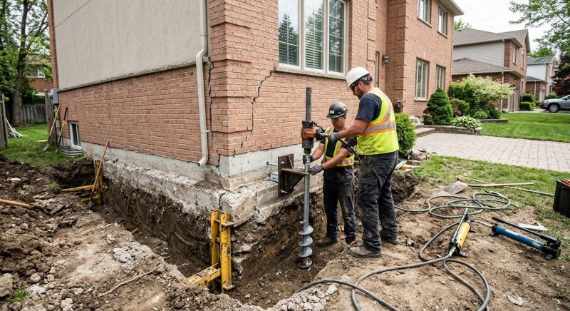 Sinking Foundation Repair in Citrus County, FL