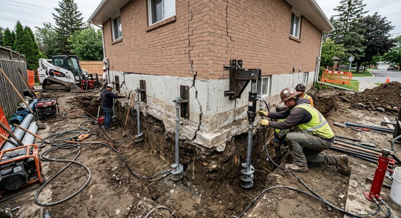 Sinking Foundation Repair in Summerfield, FL